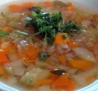 Zuppa di verdure miste