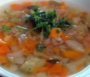 Zuppa di verdure miste