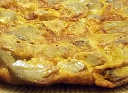 Frittata di carciofi