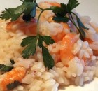 Risotto con i gamberi