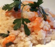 Risotto con i gamberi