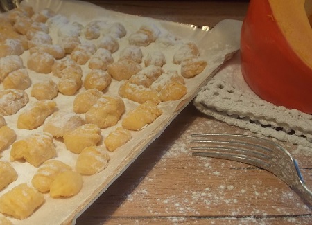 Gnocchi di zucca fatti in casa