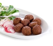 Polpette di lenticchie cotte nel forno