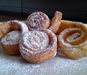 Tagliatelle fritte di Carnevale