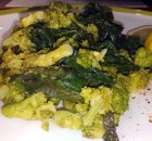 Cime di rapa stufate con il limone