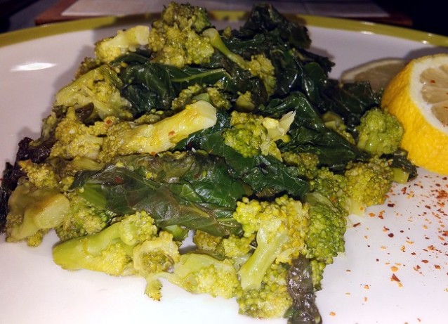 Cime di rapa stufate con il limone